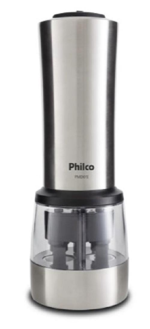 Miniatura Moedor de Temperos Philco PMD01 Prata 6 Pilhas AAA