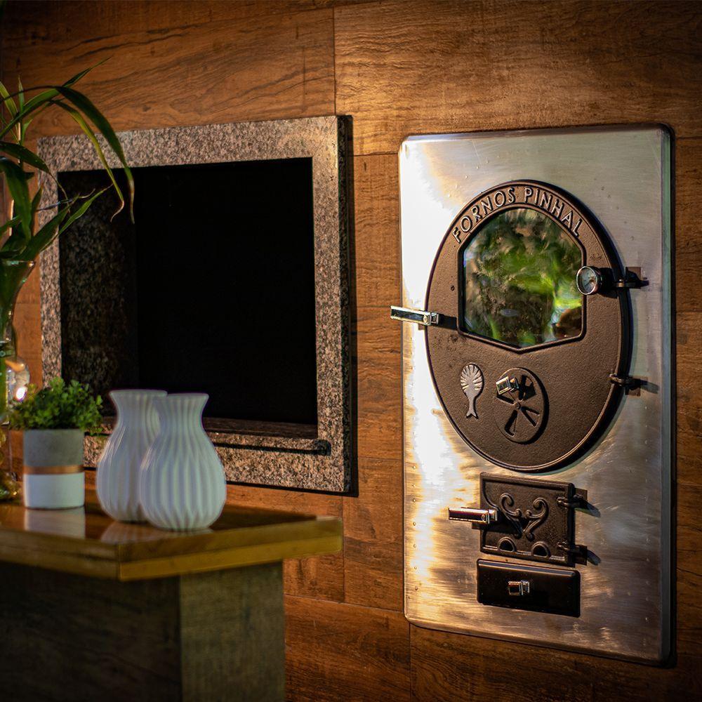 Miniatura Forno Embutir Prime Grande Frente Inox