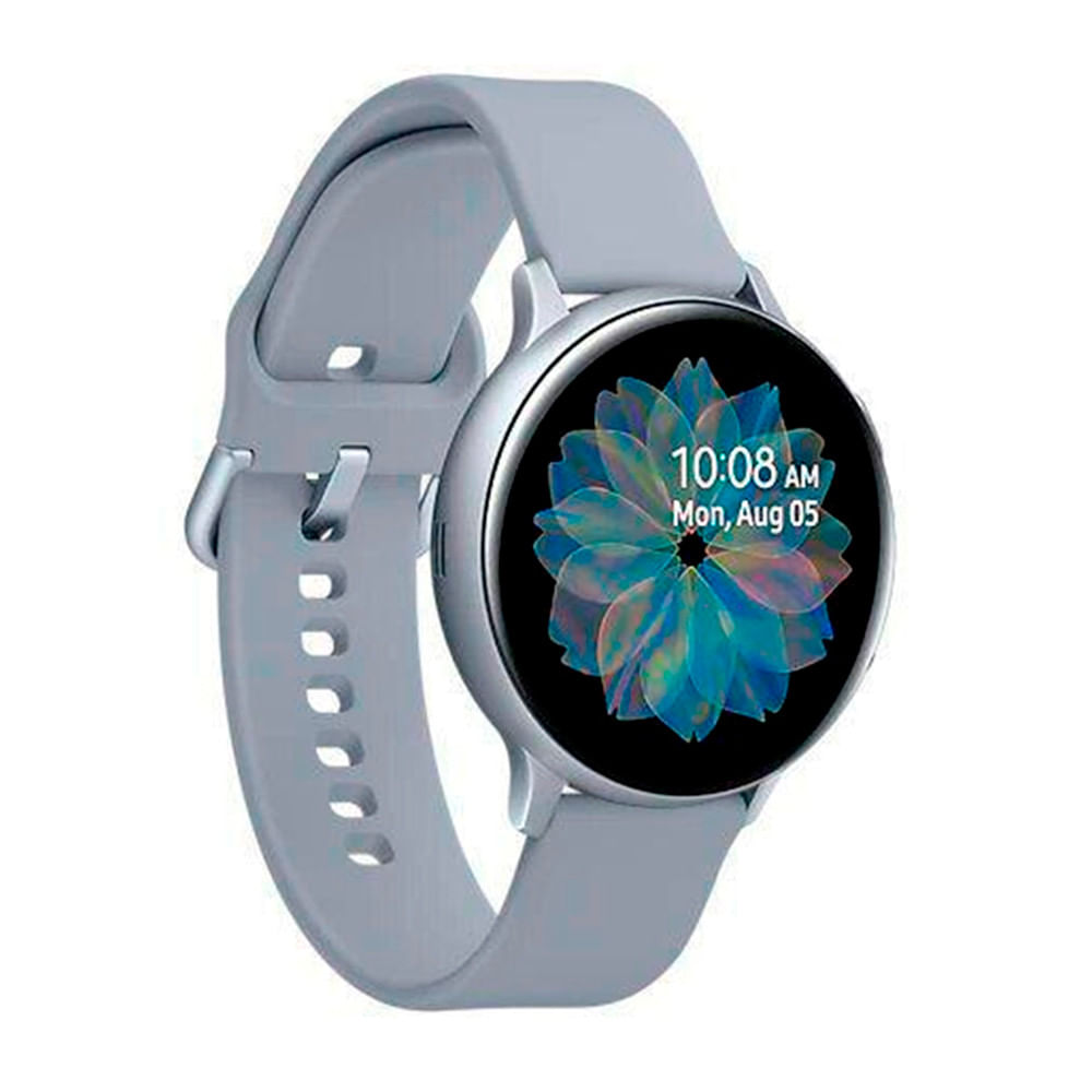 Smartwatch Samsung Galaxy Watch Active 2 1,4 Dual Core 1.15 GHz 4 GB NFC Prata - R820N 052271901739 - Prata - 12 meses - Galaxy Watch Active 2 - Smartwatch Samsung Galaxy Wat. - Android e IOS - Garantia do Fabricante
