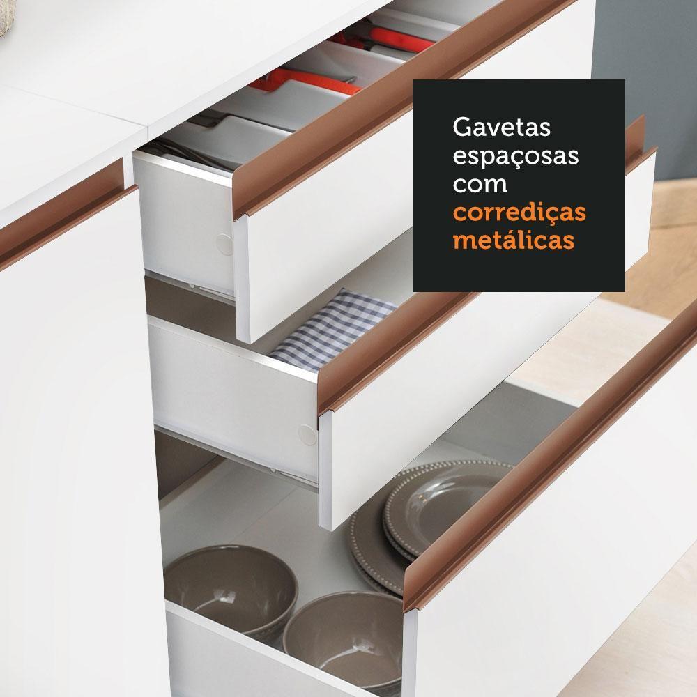 Miniatura Cozinha Reims 180002 com Armário e Balcão Branco