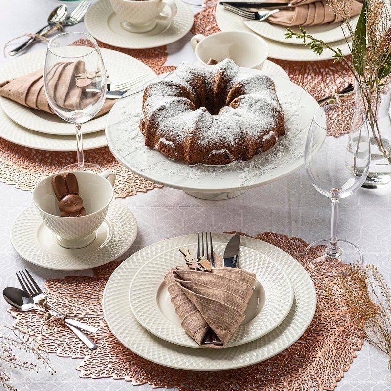 Miniatura AP JANTAR ECLAT 42 PCS BR NTCY Aparelho de Jantar, Chá e Café Eclat 42 Peças - Home Style