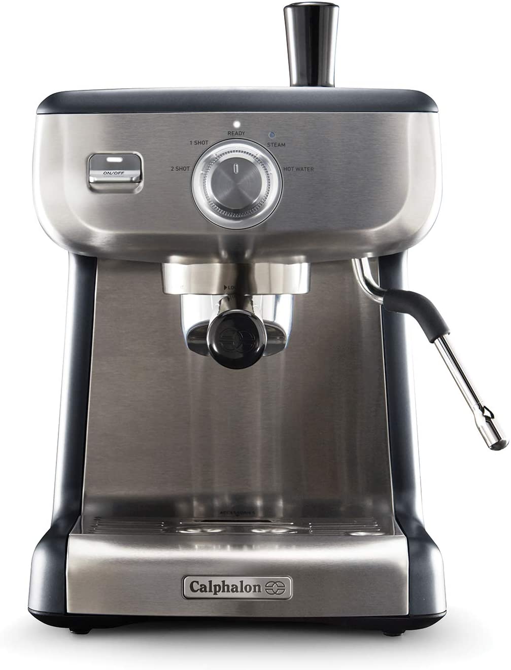 Miniatura Calphalon Máquina de Café iQ Expresso Reservatório 2 L 15 Ba r de Pressão 110V1250W Aço Inox