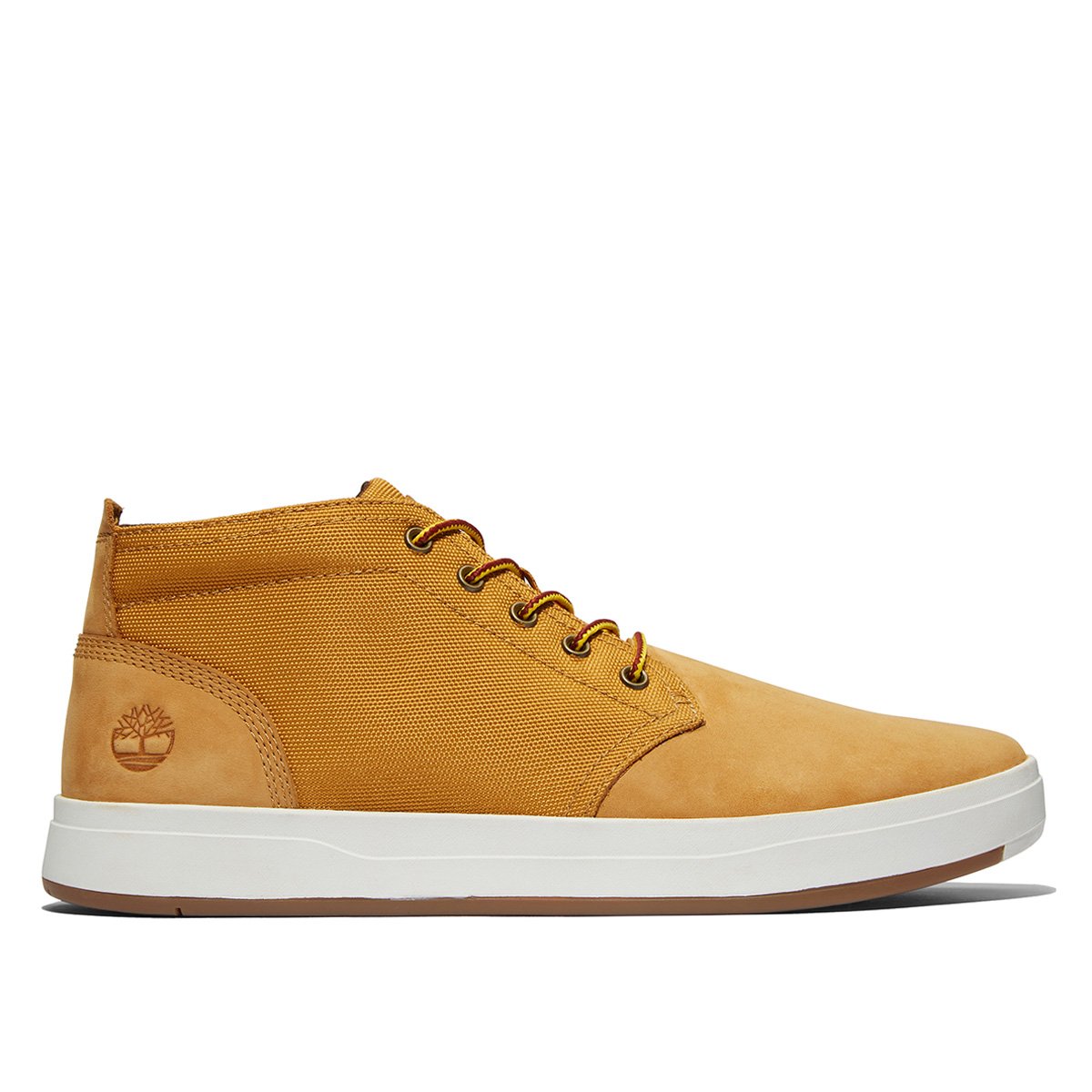 Miniatura Tênis Couro Cano Alto Timberland Davis Square MID Masculino Caramelo - 40