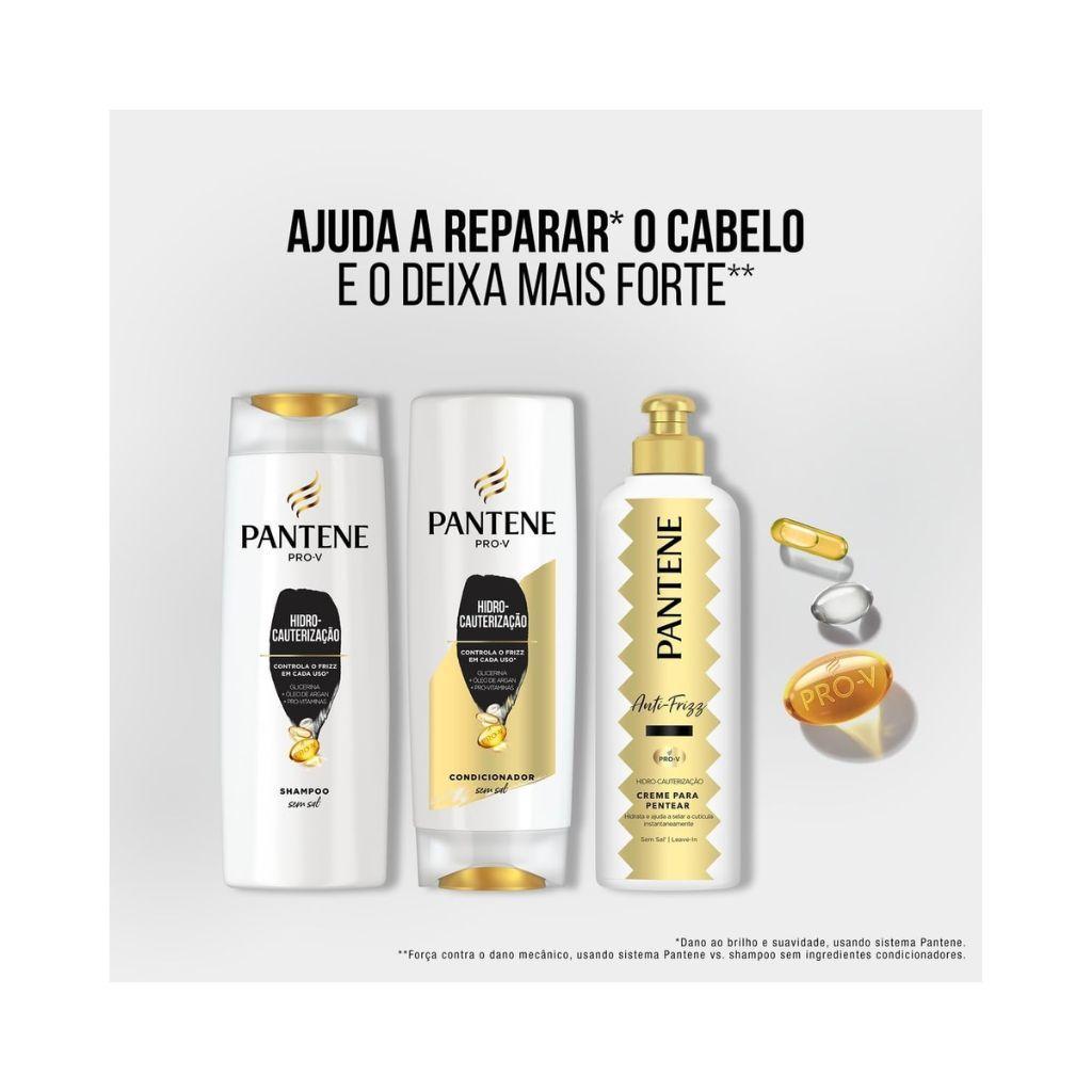 Kit Pantene Hidro Cauterização 3 Sh 175Ml + 1 Cond + 1 Creme