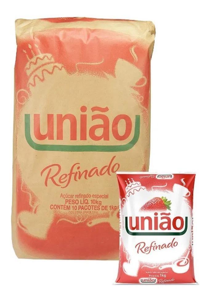 Miniatura Açúcar Refinado União - 1Kg Kit 3
