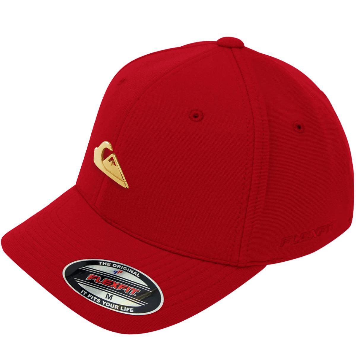 Miniatura Boné Quiksilver Plate Gold Red