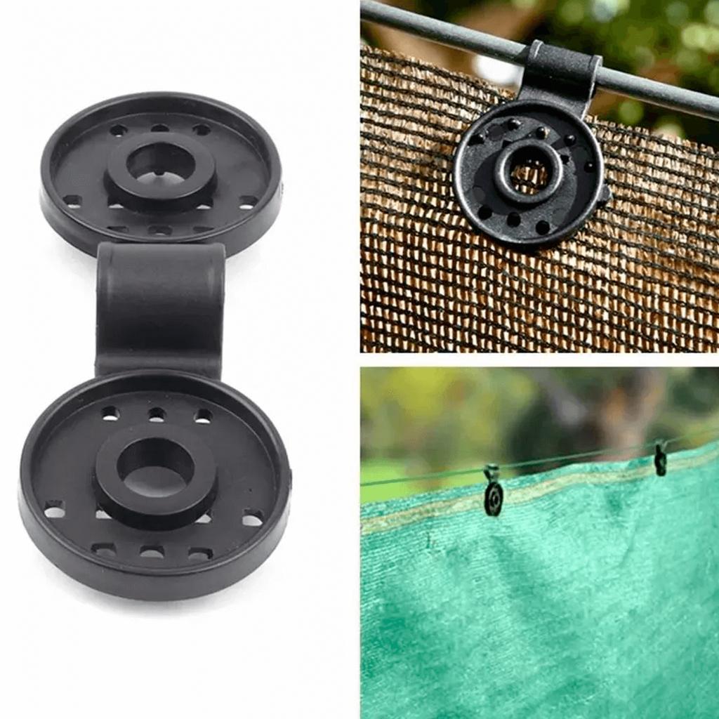 Miniatura Kit 75Un Prendedor De Sombrite Agroclip De Lona Fixa Rede