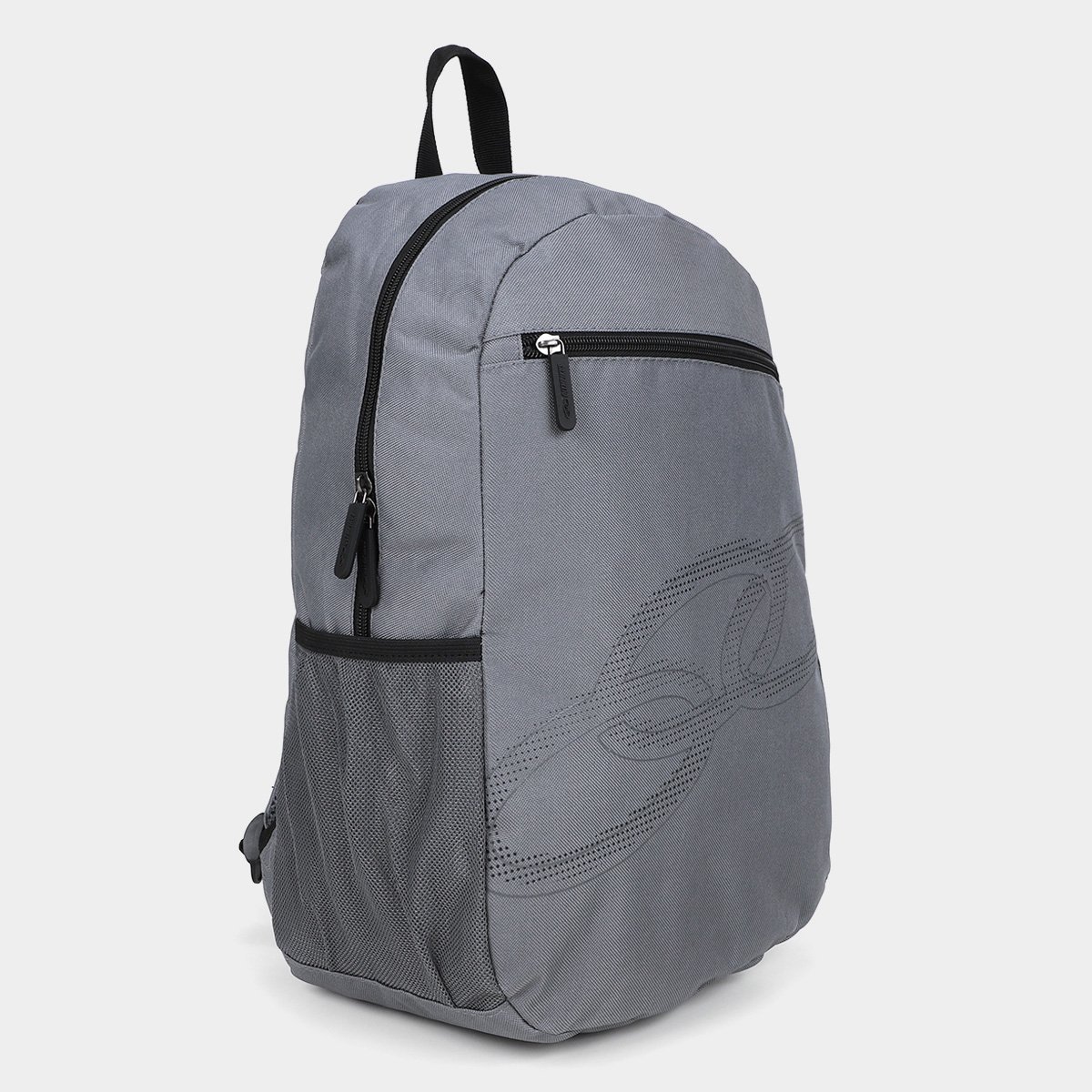 Miniatura Mochila Olympikus Basic New Cinza+Preto