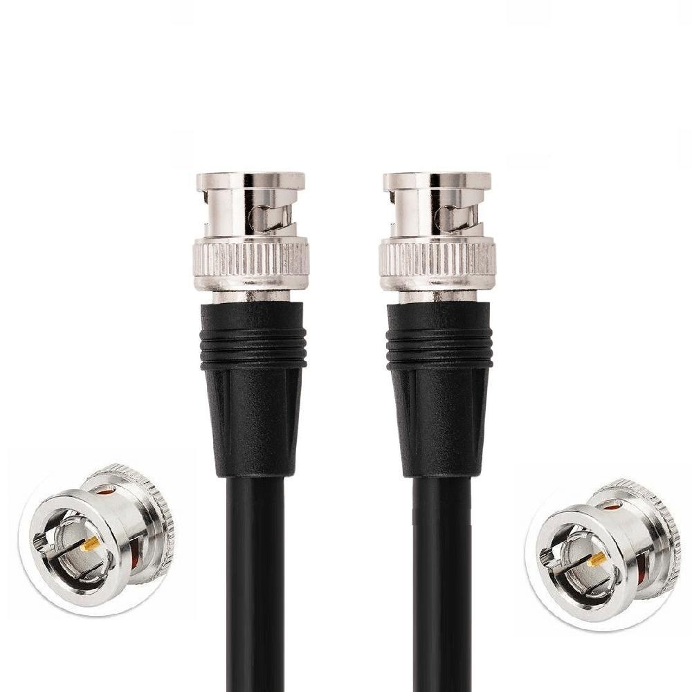 Cabo Coaxial De Vídeo Sdi/Bnc X Sdi/Bnc 3G Hd 75 Ohm 1 Metro