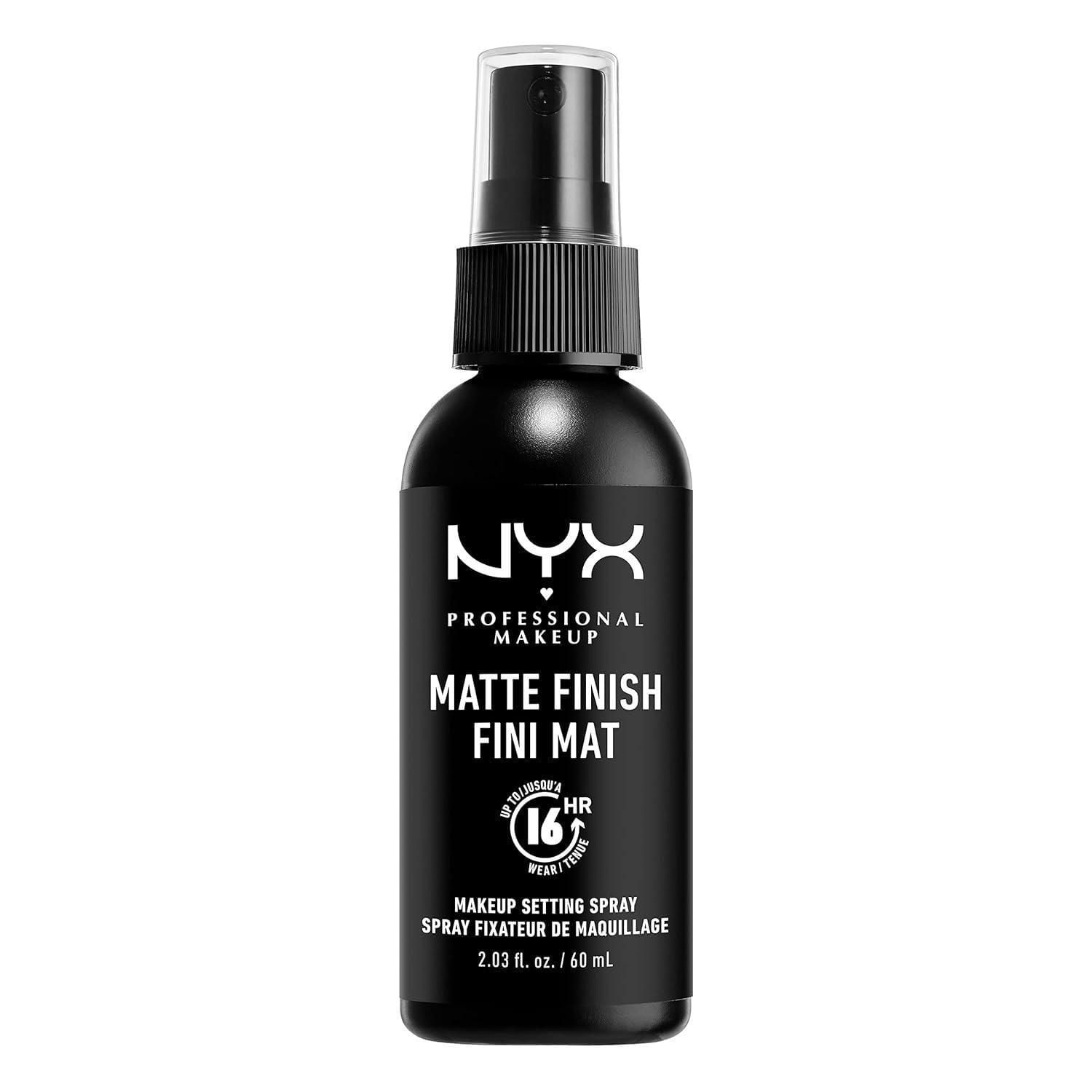 Miniatura Nyx Spray Fixador Maquiagem Acabamento Fosco Longa Duração