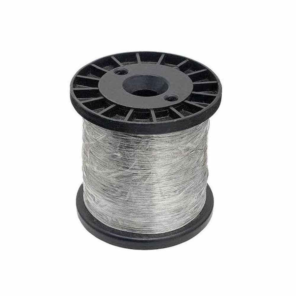 Miniatura Cabo De Aço Revestido Em Nylon P/ Pesca 50Lb 500M