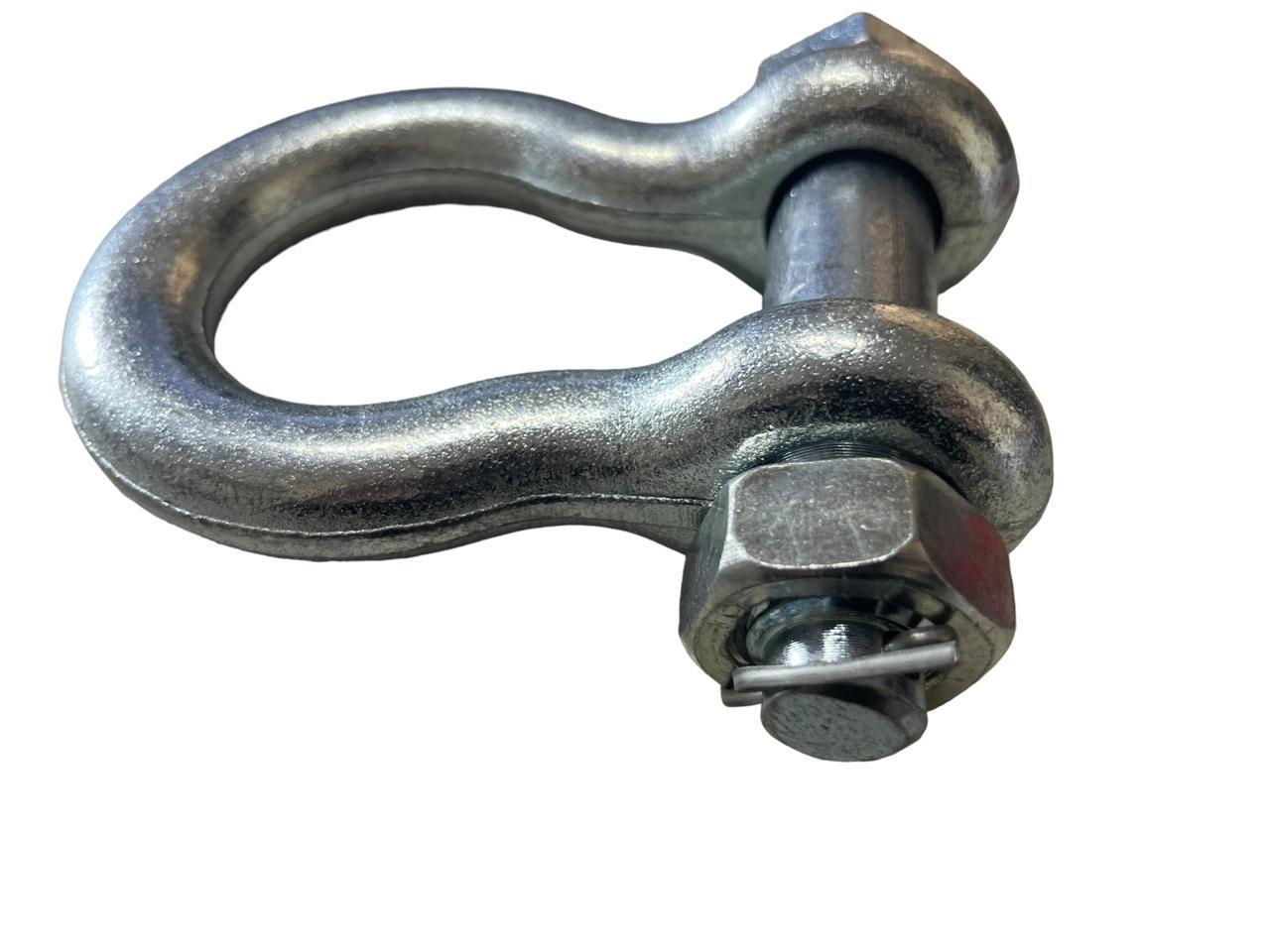 Mosquetao Manilha Curva Anilha Gancho Pino Alloy 7/8 6,5 Ton