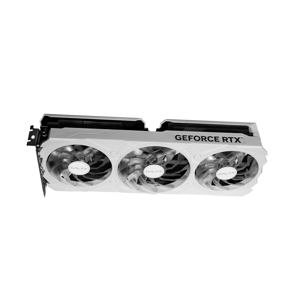 Miniatura Placa de Vídeo Galax GeForce RTX 4070 EX Gamer White 12GB GDDR6X 192 bits - 47NOM7MD7KWH Branco