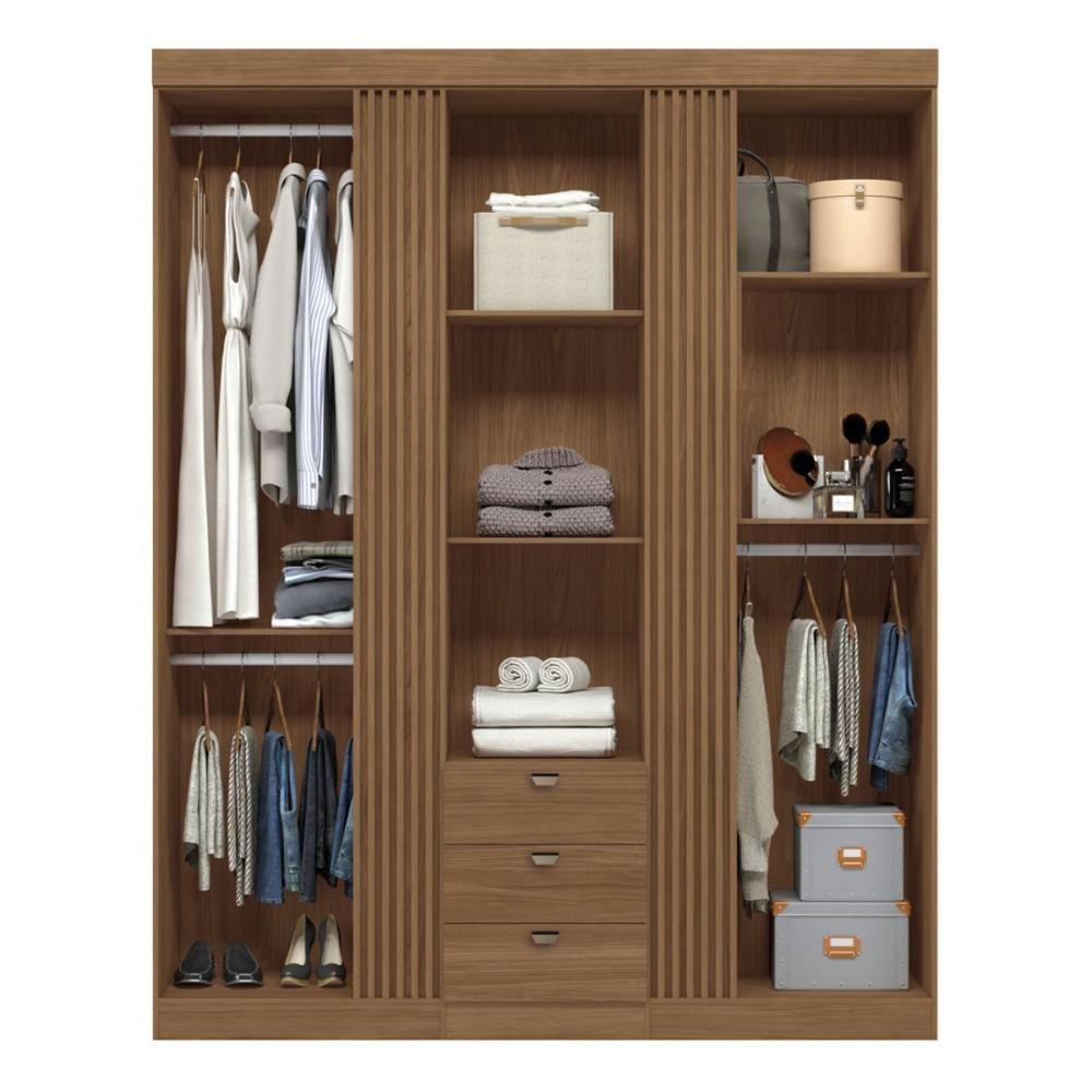 Miniatura Roupeiro 4 Portas Pernambuco 4.4 Jatoba