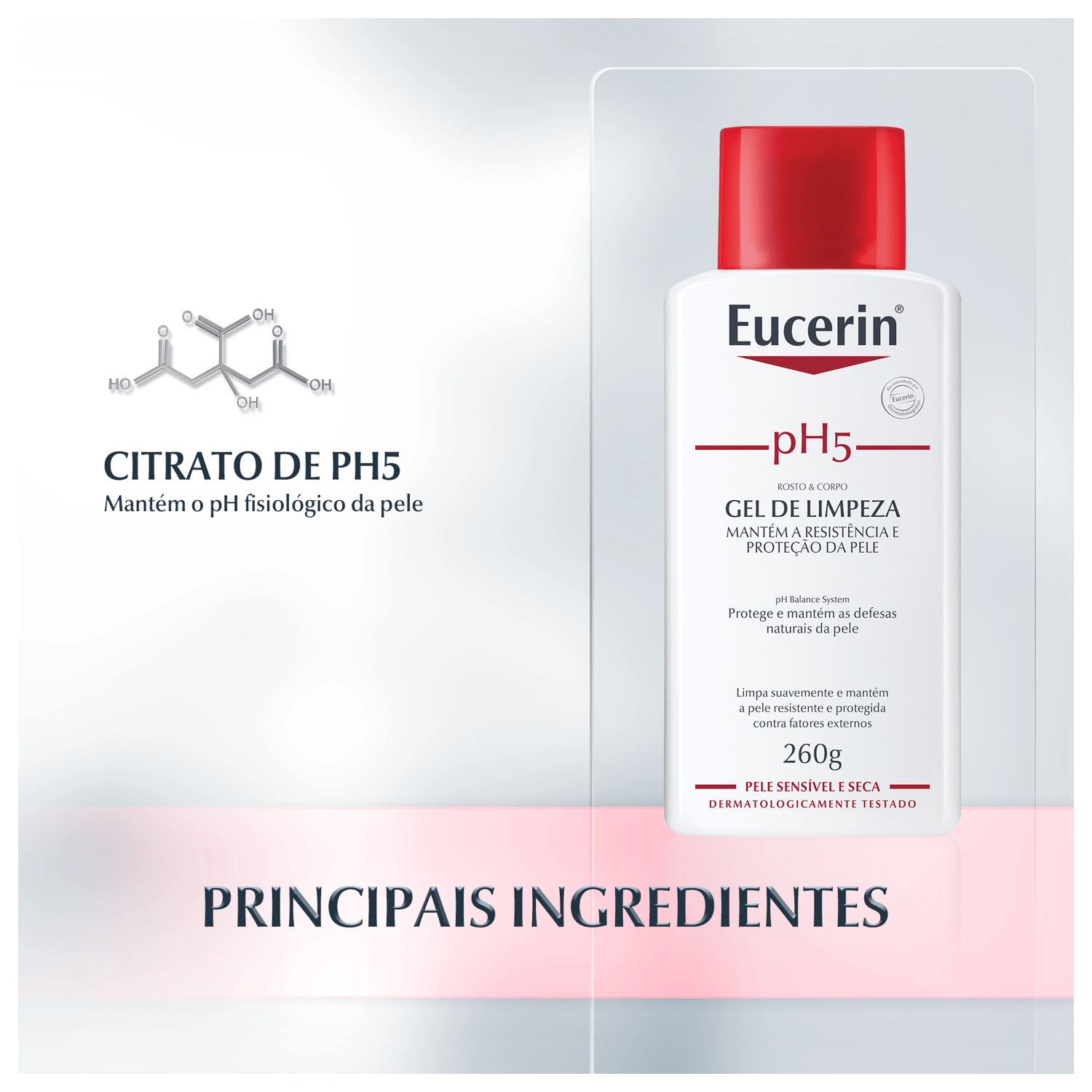 Miniatura Eucerin pH5 - Gel de Limpeza 250ml