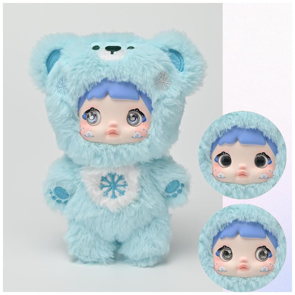 Miniatura Blind Box,Coleção Nommi Loveliness Never Ends: Caixa Surpresa de Pelúcia com 1 Figura Fofa para Coleção de Presentes de Aniversário,BEEMAI