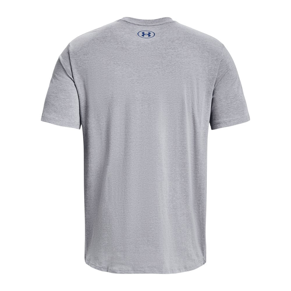 Miniatura Camiseta de Treino Masculina Under Armour Project Rock Champions Cinza - G