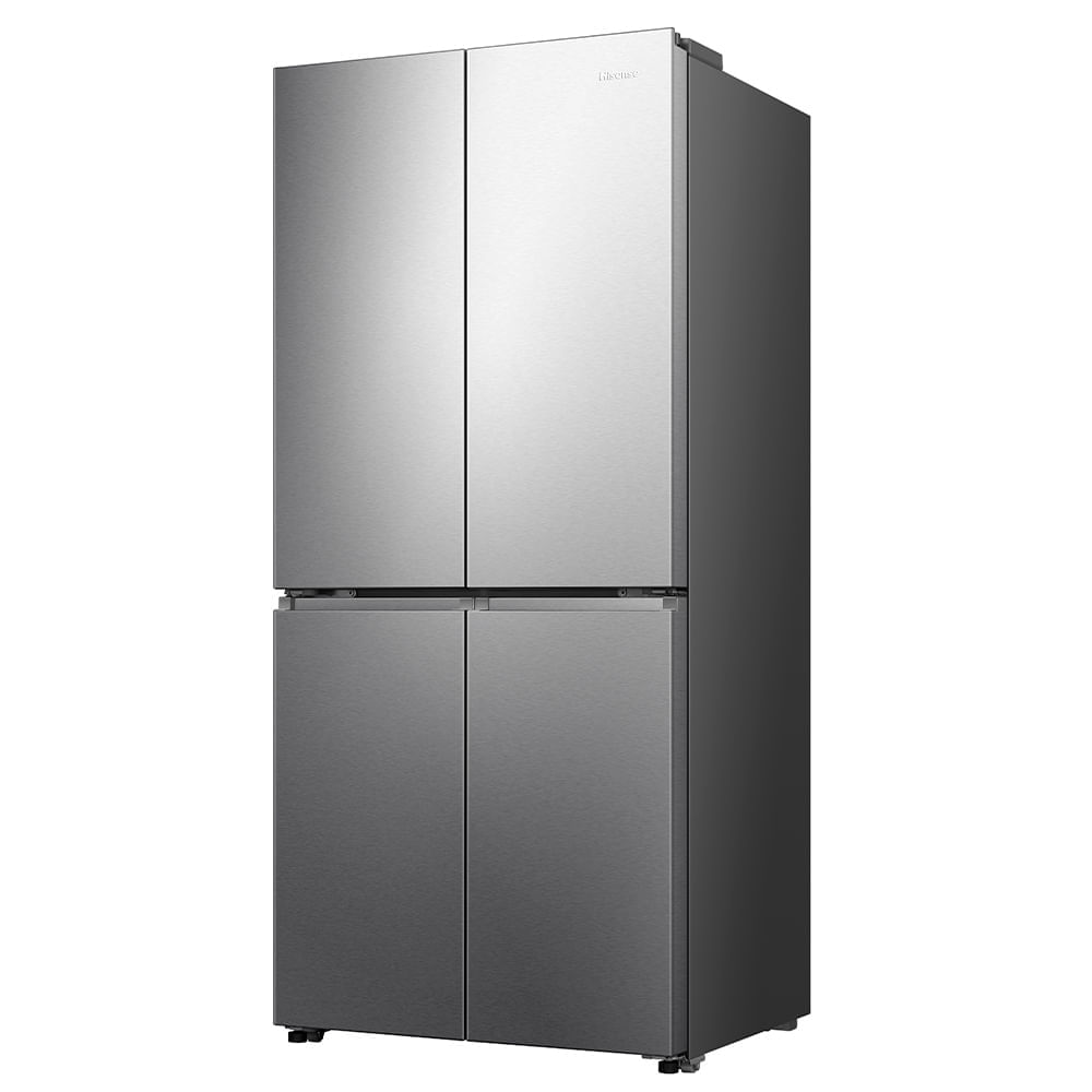 Miniatura Refrigerador Multidoor Hisense Frost Free Inverter Dual Tech Cooling com 456 Litros Inox - RQ5P470 110
