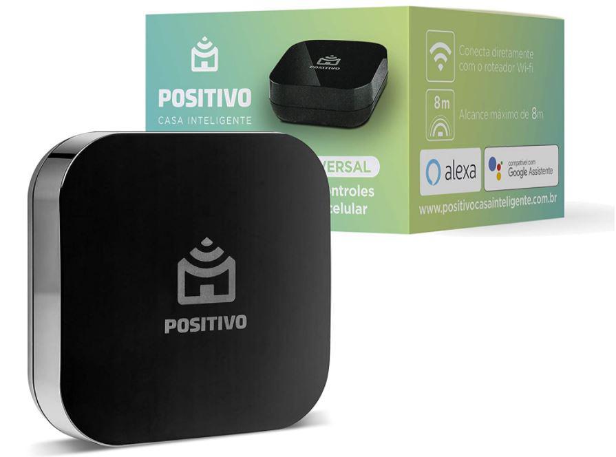 Miniatura Smart Controle Universal Positivo Casa Inteligente Preto