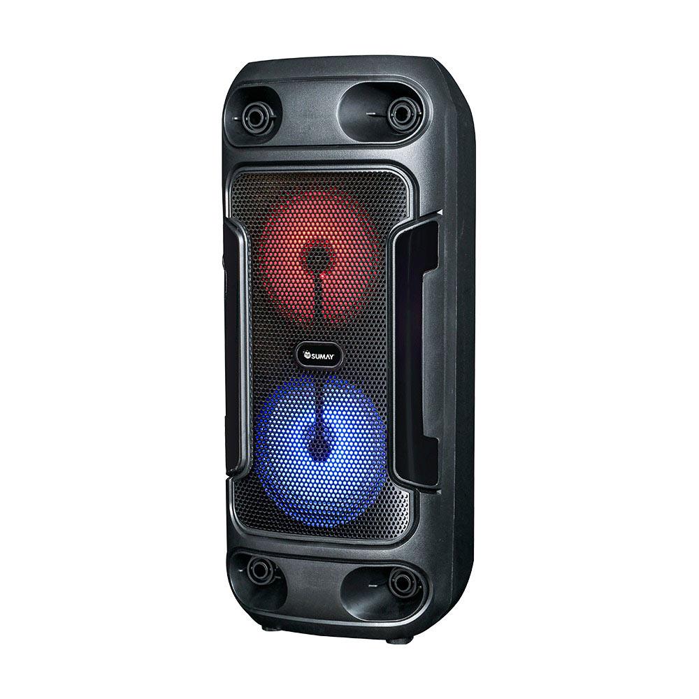 Caixa de Som Bluetooth Slim 80W Sumay Preto