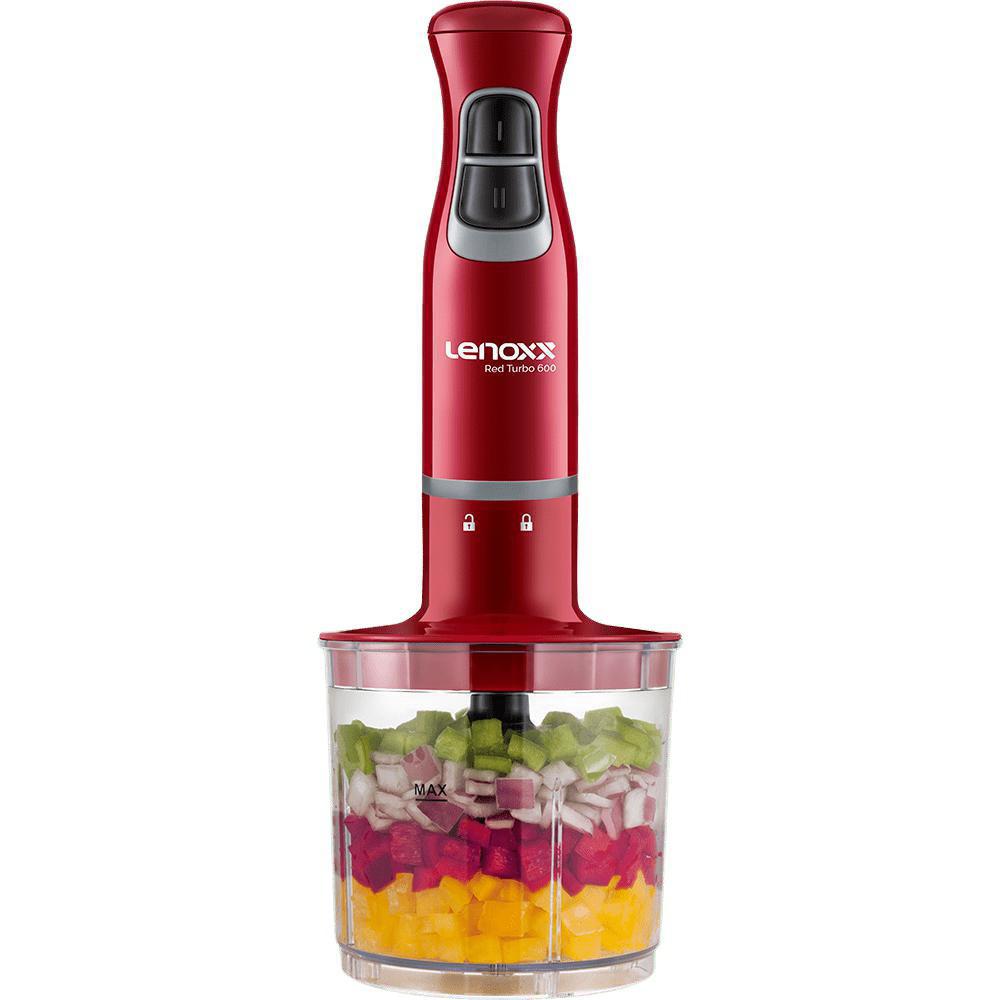 Miniatura Mixer Lenoxx Turbo 2 Em 1 Preto 600W 127V Pmx405 Lenoxx - 110 v