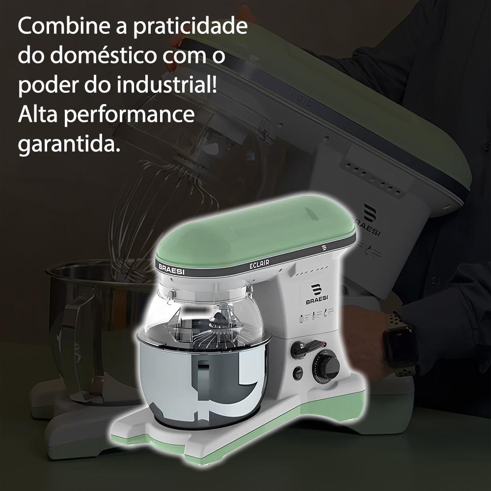 Batedeira Planetária Industrial Pedestal Bivolt Profissional