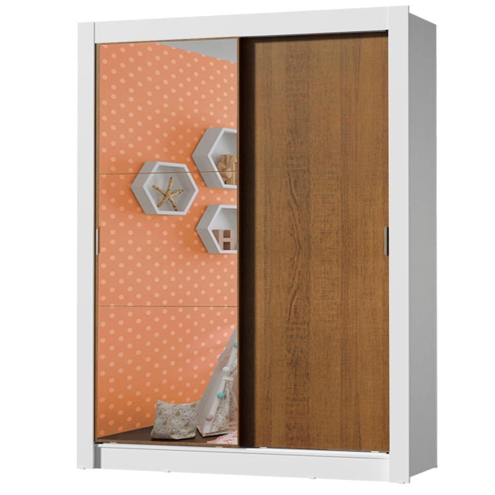 Miniatura Guarda Roupa Infantil Enzo 2 Portas de Correr Madesa