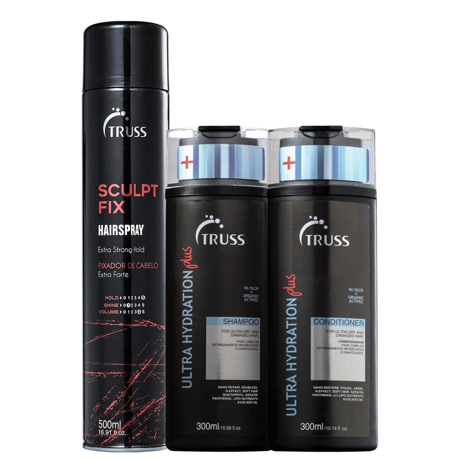 Miniatura Kit TRUSS Ultra Hydration Plus & Sculpt Fix (3 Produtos)