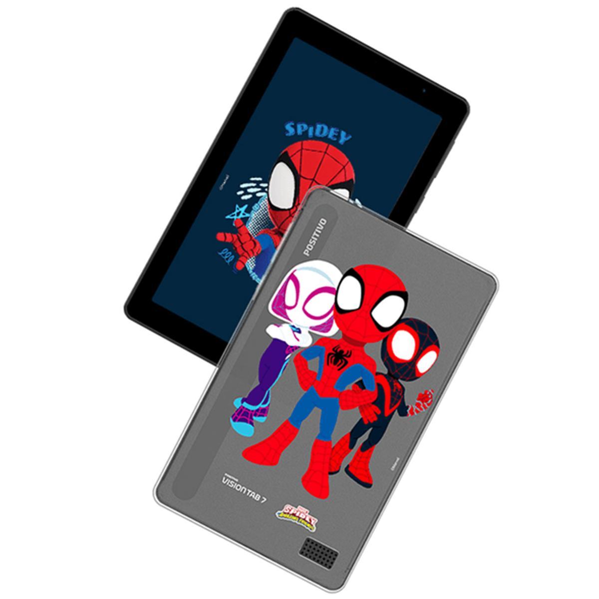 Miniatura Tablet Positivo Vision Tab 7 Spidey 3Gb 64Gb 7 Capa E Bolsa