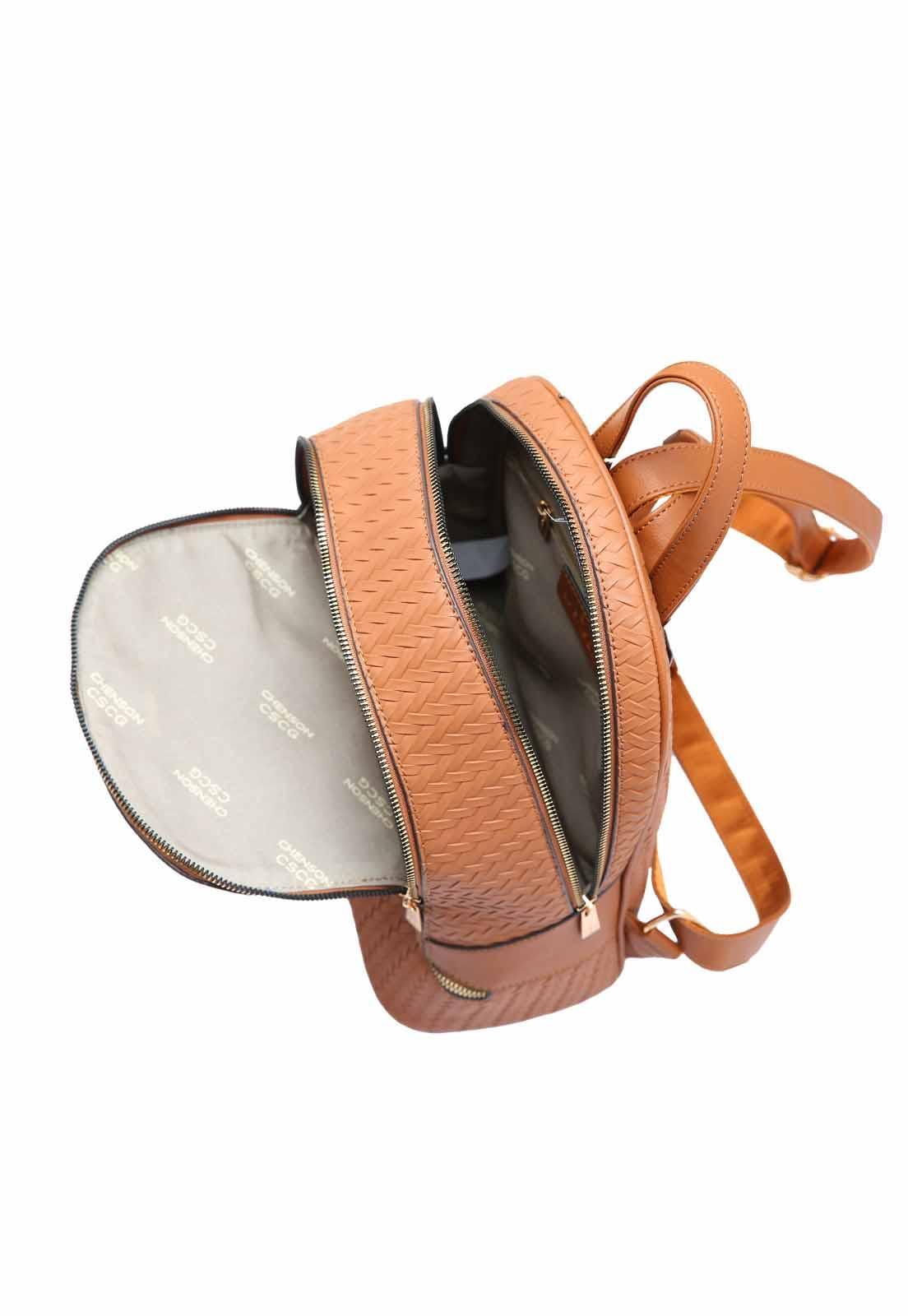Miniatura Bolsa Mochila Feminina Chenson 8484867 Tresse