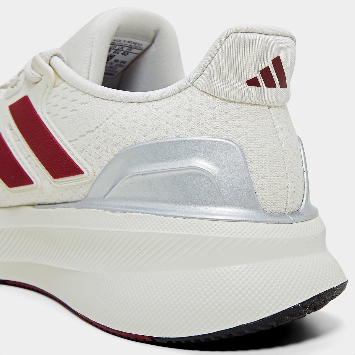 Tênis Adidas Ultrarun 5 Feminino Cinza+Vermelho - 34