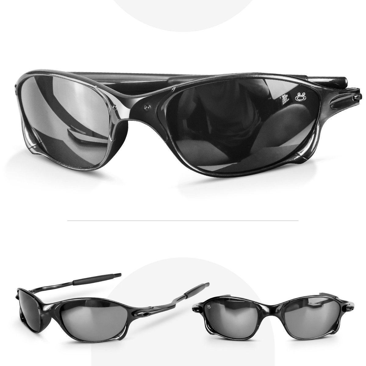 Miniatura Oculos Sol Preto Mandrake Juliet Lupa Masculino Proteção Uv