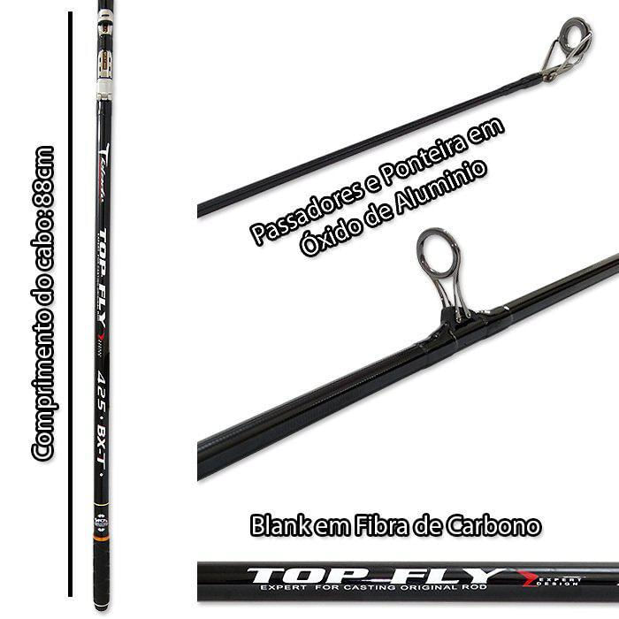 Miniatura Vara Surf Cast Top-Fly Bx-T 35-425 Pesca De Praia / Costão
