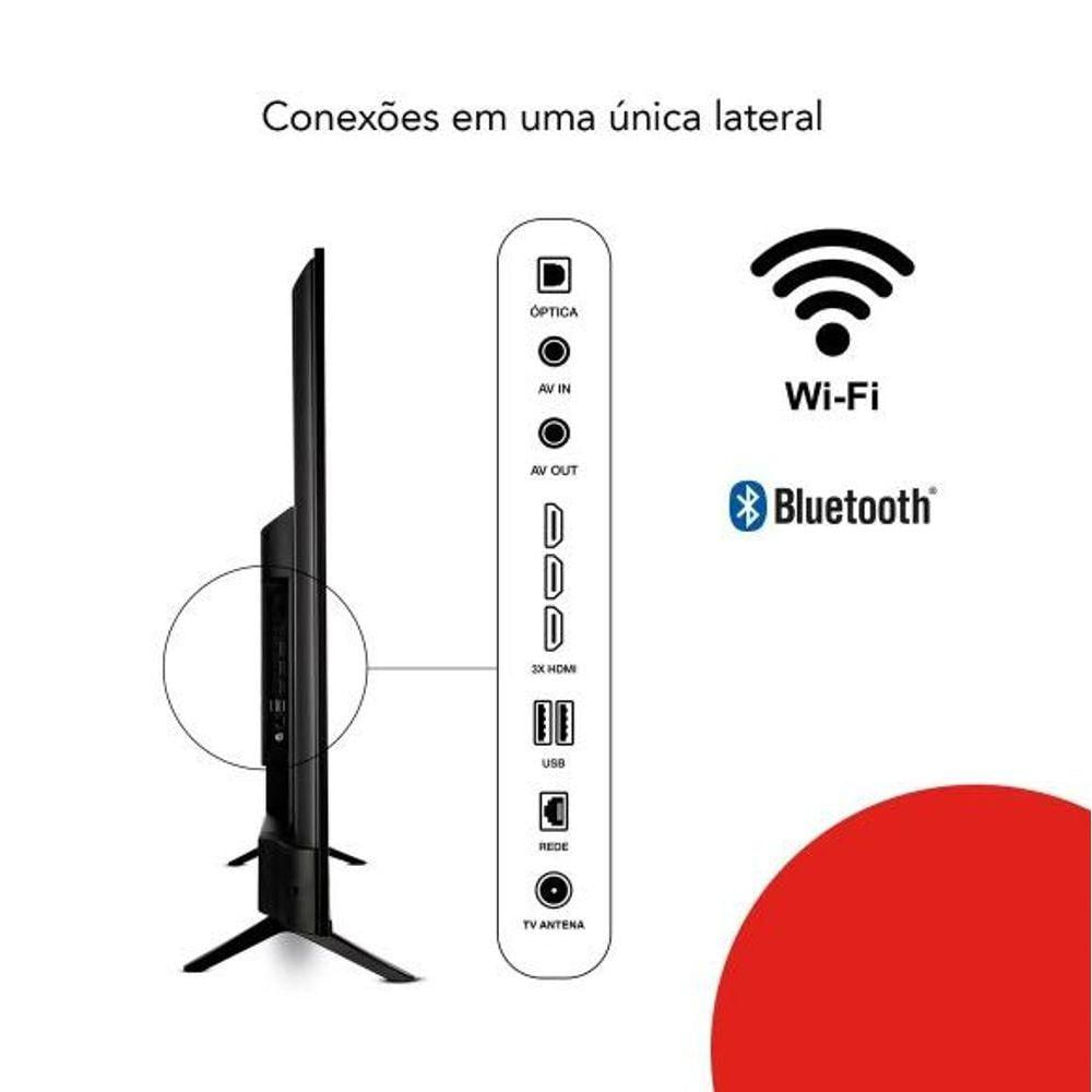 Miniatura Smart Tv Aiwa 50" Android 4k Borda Ultrafina Hdr10 Dolby áudio Aws-tv-50-bl-02-a Preto Bivolt