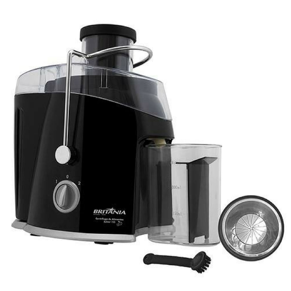 Miniatura Centrífuga De Suco Britânia Com Jarra 2 Velocidades 220V 220 v