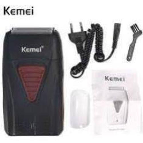 Kit Barbeiro 3 Em 1 Máquinas Kemei +Pg Acabamento Shaver