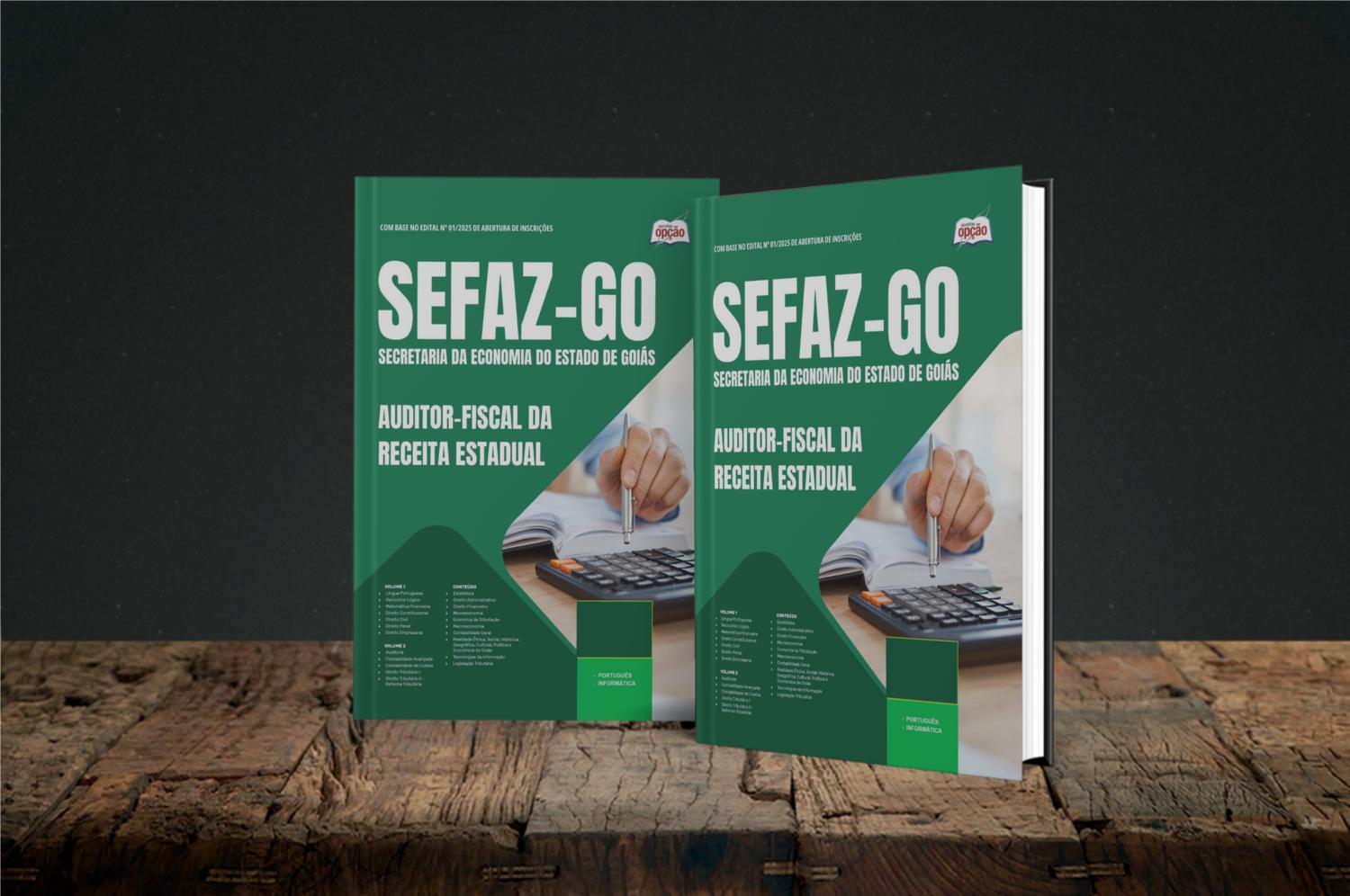 Miniatura Apostila Concurso Sefaz Go 2025 Auditor-Fiscal Da Receita
