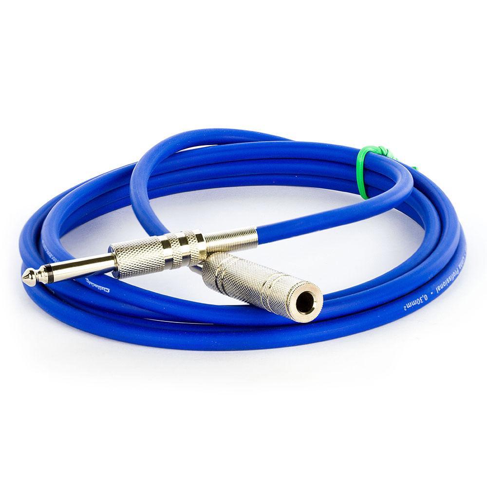 Miniatura Extensão P10 Mono Azul - 40 Mt