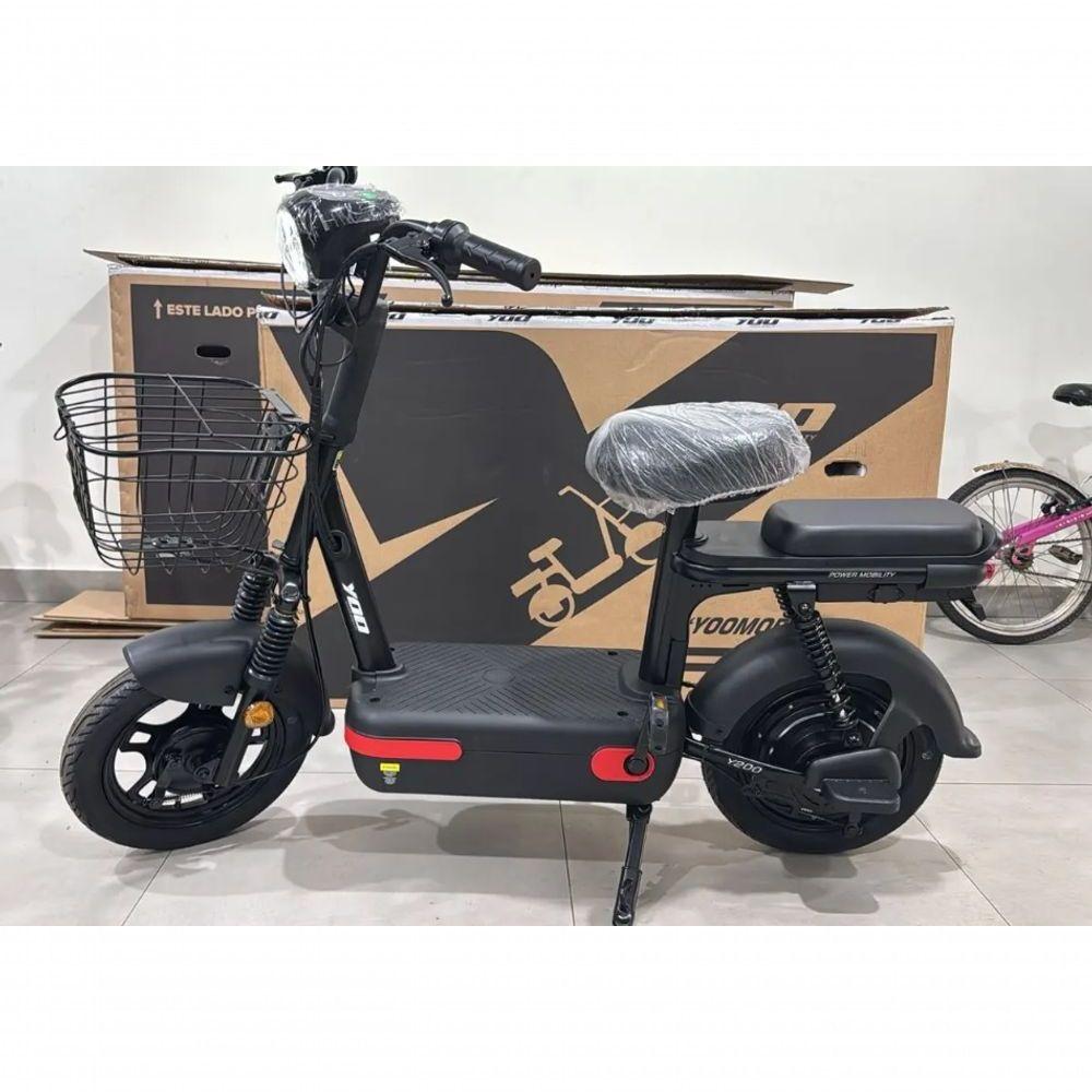 Bicicleta Elétrica Yoo Mobility Y-200 350W Farol Led Scooter