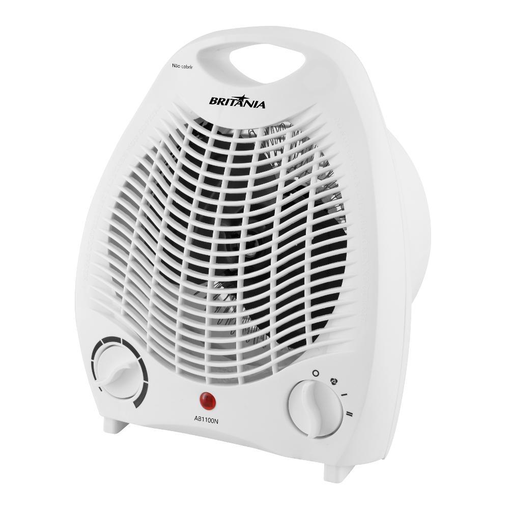Miniatura Aquecedor de Ar Elétrico Britânia Branco AB1100N 127