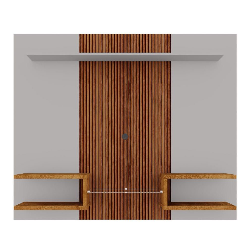 Miniatura Painel para TV até 55 Polegadas Atlas Off-White/Naturalle