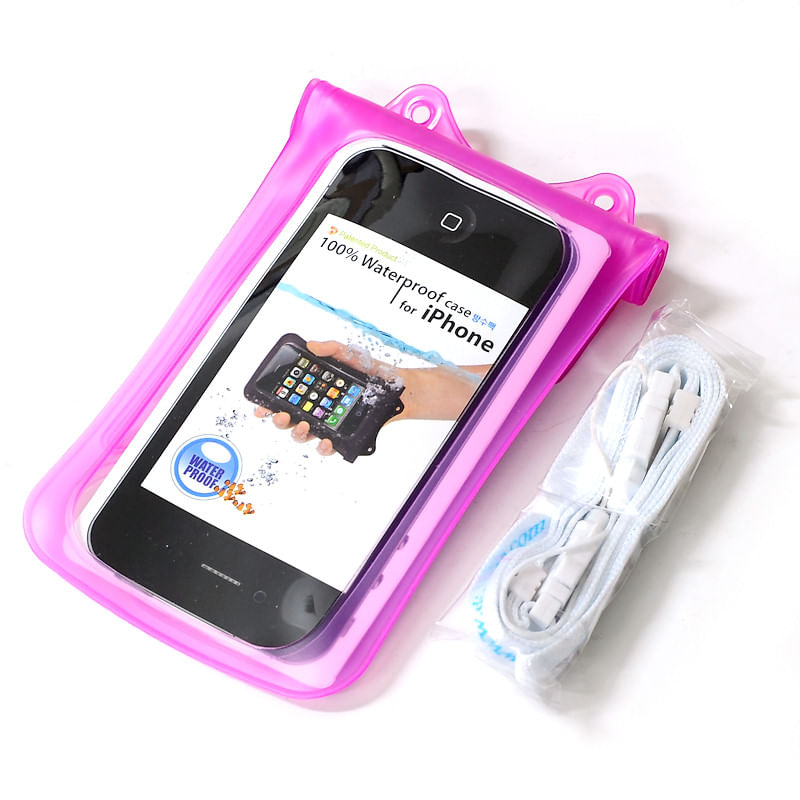 Miniatura Bolsa Estanque Capa Aquática Prova água Smartphone