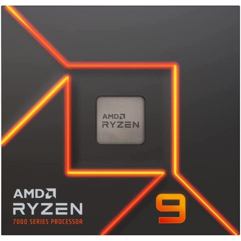 Processador Amd Ryzen 9 7900x 76mb 4.7 - 5.6ghz - 100-100000589wof Preto