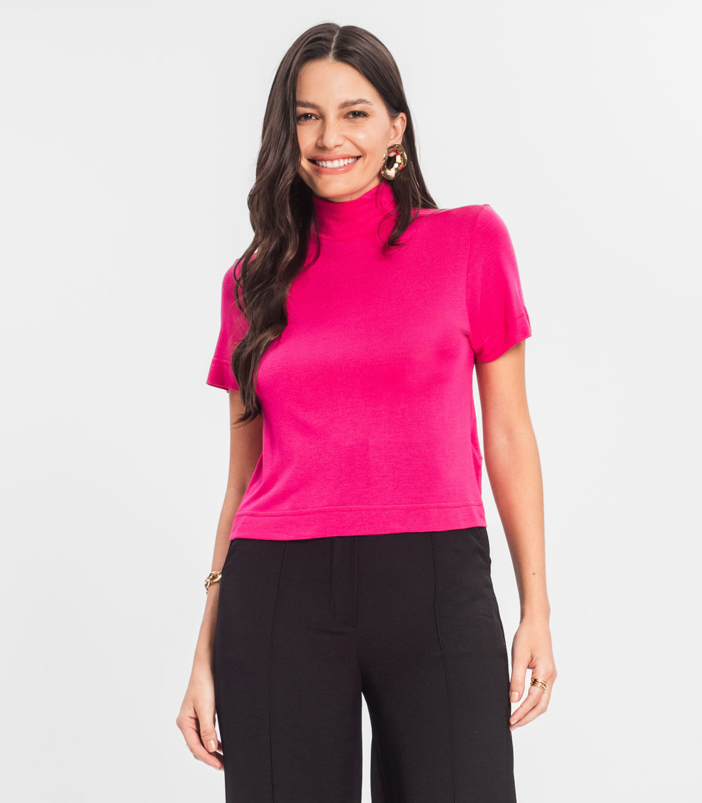 Miniatura Blusa Feminina Lisa Endless Rosa G