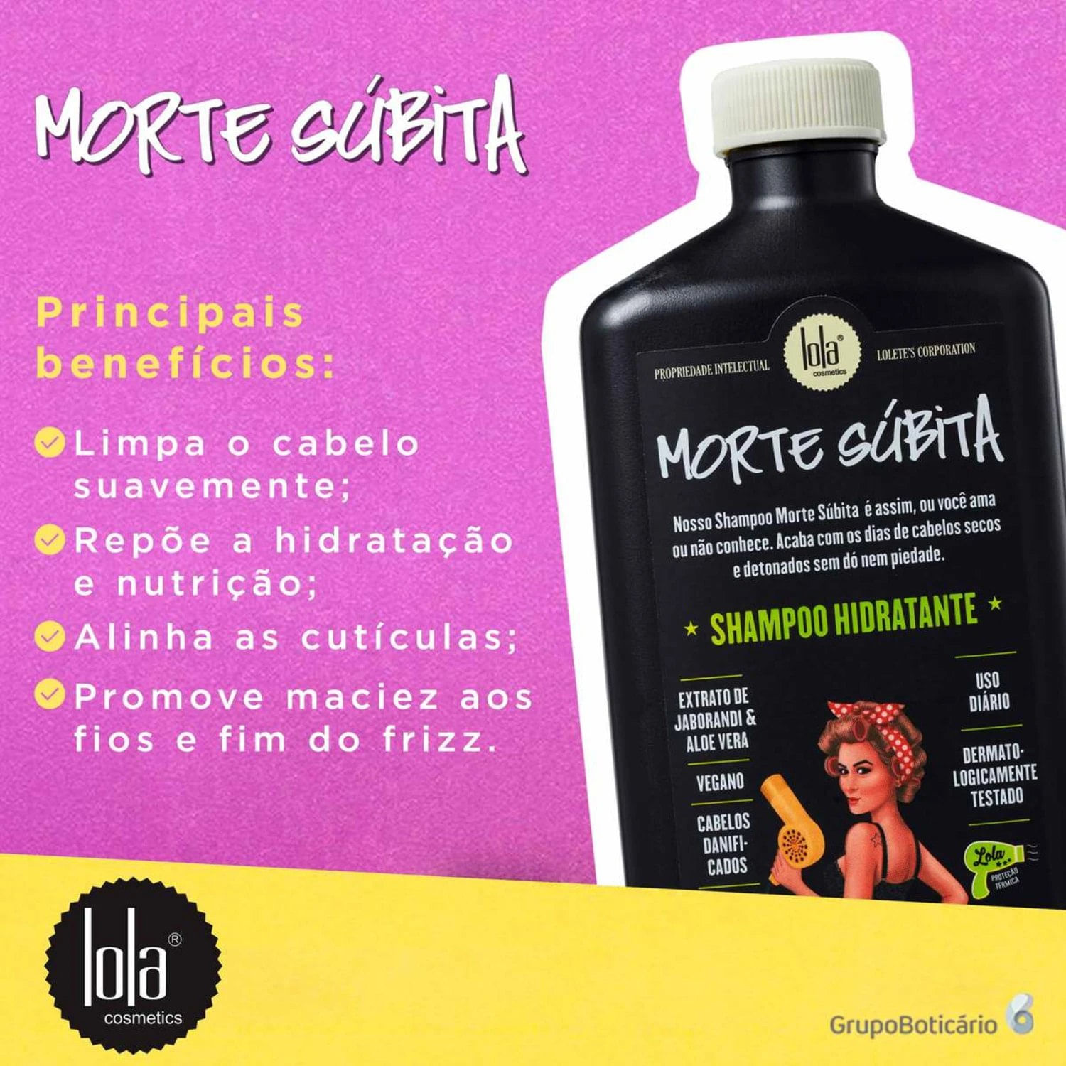 Kit Lola Cosmetics Morte Súbita (5 Produtos)