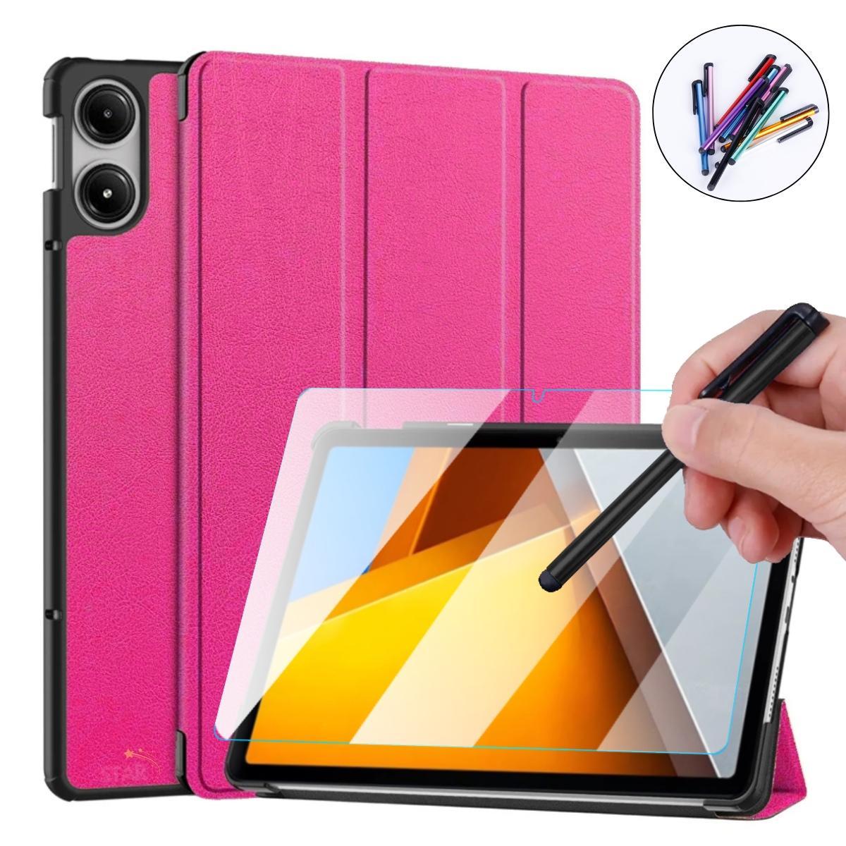 Miniatura Capa Magnética Para Xiaomi Poco Pad 12.1 + Película + Caneta