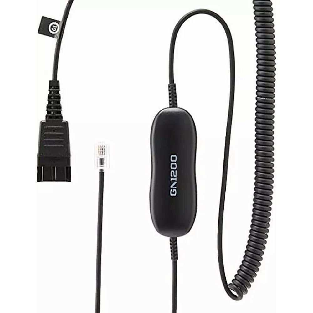 Miniatura Cabo Adaptador Headset Gn1200 Coil 88011-99 Jabra