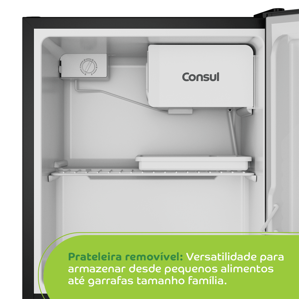 Frigobar 47 litros Consul Preto - CRC04AE 110v