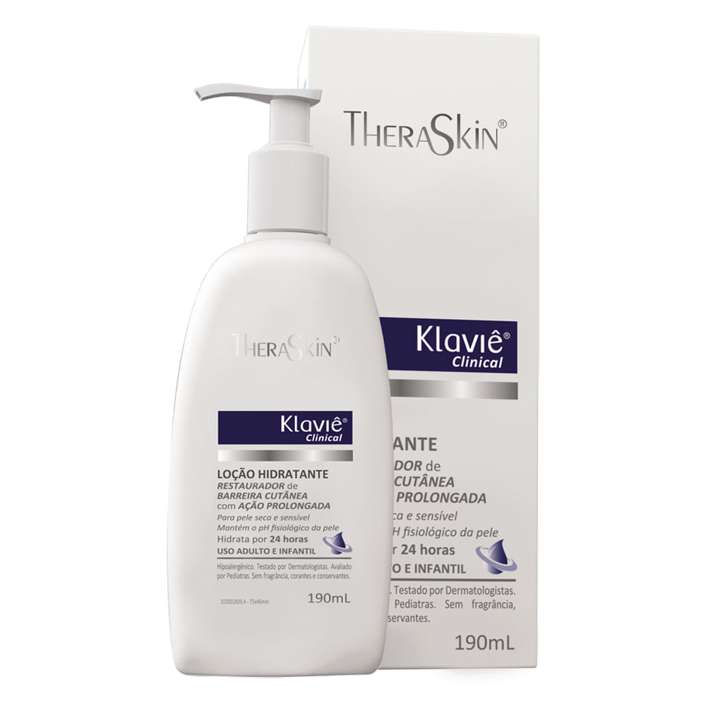 Miniatura Loção Hidratante Theraskin - Klavie Clinical 190ml