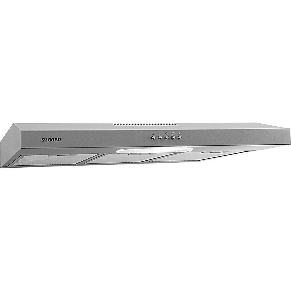 Miniatura Depurador Slim Suggar DPS181PR 80cm 3 Velocidades Prata 110V